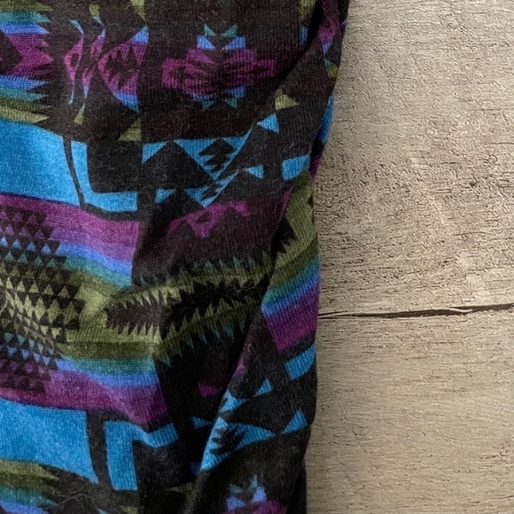 Torn by Ronny Kobo Boho Print Soft Stretch Bodycon Dress Size S - Picture 7 of 10